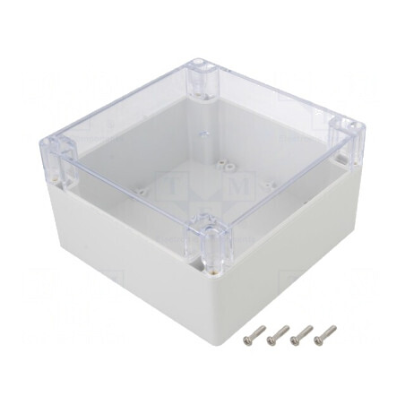 Carcasă Universală Policarbonat IP67 160x160x90mm | Electronic-mag.ro | Componente Electronice