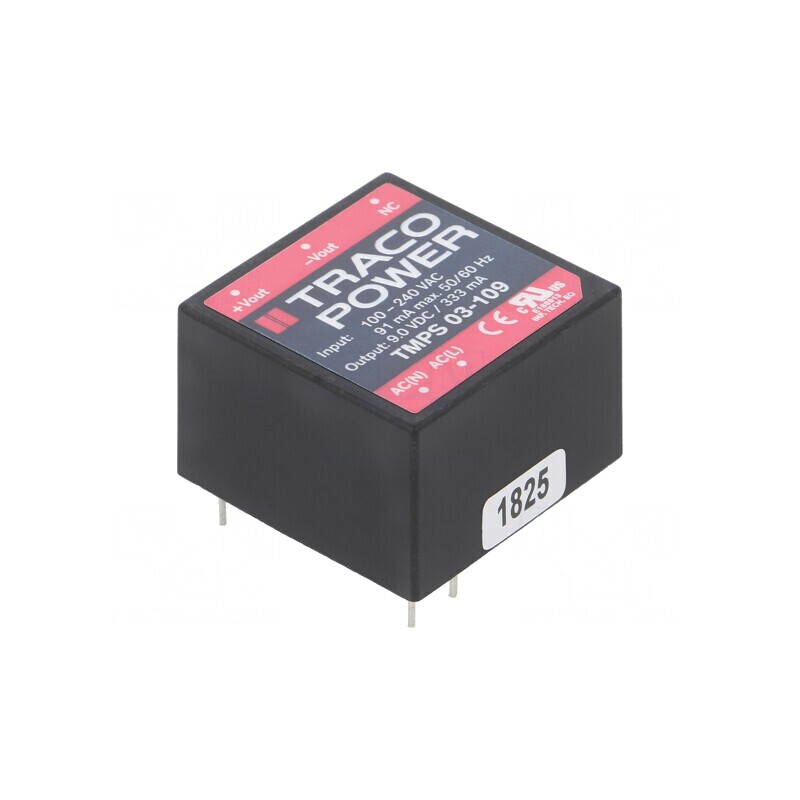 Convertor AC/DC 3W 9VDC 77% | Electronic-mag.ro | Componente Electronice Convertor AC/DC 3W 9VDC 77% | Electronic-mag.ro | Componente Electronice
