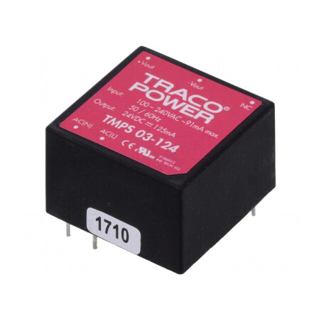 Convertor AC/DC 3W 24VDC | Electronic-mag.ro | Componente Electronice