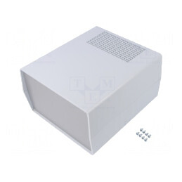 Carcasă ventilată cu fixare pe PCB în ghidaje AUS 33.5 | Electronic-mag.ro | Componente Electronice