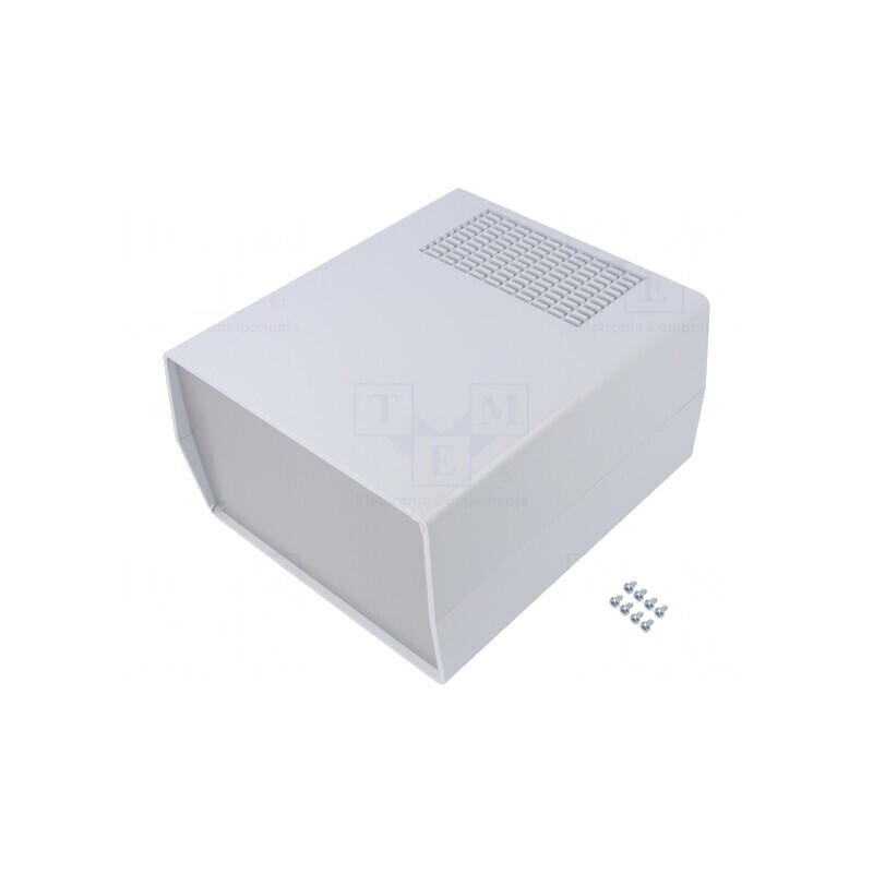 Carcasă ventilată cu fixare pe PCB în ghidaje AUS 33.5 | Electronic-mag.ro | Componente Electronice