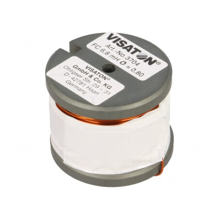 Inductor Bobină 6,8mH 5,4A 40mm 30mm 0,8mm | Electronic-mag.ro | Componente Electronice