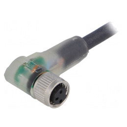 Cablu Conectare M8 3 Pin 5m Mufă 60VAC 4A PUR | Electronic-mag.ro | Componente Electronice