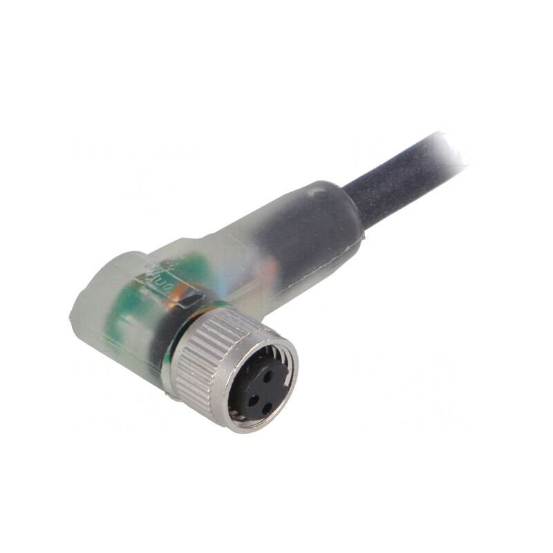 Cablu Conectare M8 3 Pin 5m Mufă 60VAC 4A PUR | Electronic-mag.ro | Componente Electronice