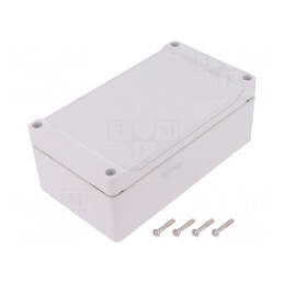 Carcasă Universală Policarbonat 90x160x60mm Gri | Electronic-mag.ro | Componente Electronice