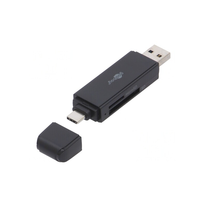 Cititor de Card USB 3.0 Extern USB-A/USB-C | Electronic-mag.ro | Componente Electronice