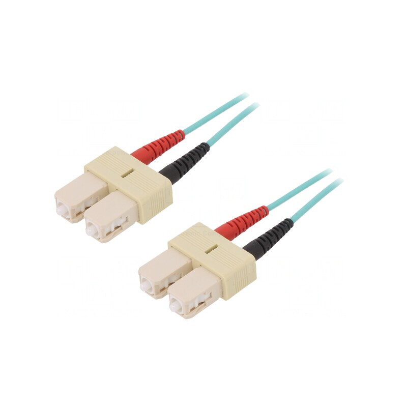 Patch Cord Fibră OM3 SC/UPC 2m LSZH | Electronic-mag.ro | Componente Electronice