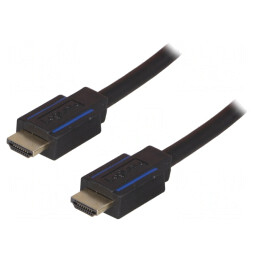 Cablu HDMI 2.0 HDCP 2.2 5m Negru | Electronic-mag.ro | Componente Electronice
