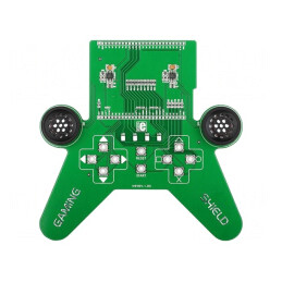 Mikromedia Gaming Shield - Placă de Expansiune 10 Butoane 4 LED-uri | Electronic-mag.ro | Componente Electronice