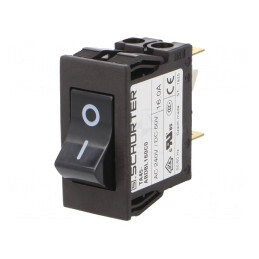 Întrerupător de Supracurent 16A 240VAC 60VDC DPST MCB | Electronic-mag.ro | Componente Electronice