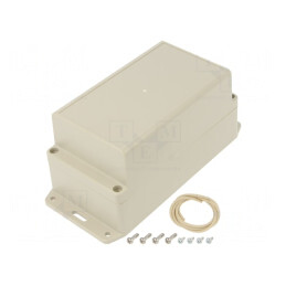 Carcasă Universală cu Lame de Fixare 85x165x85mm | Electronic-mag.ro | Componente Electronice