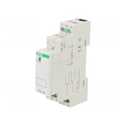 Releu Monostabil DPDT 8A IP20 PK-2P 230V pentru Instalații de Impulsuri | Electronic-mag.ro | Componente Electronice