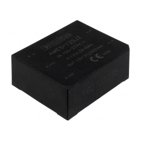 Convertor AC/DC 5W 12VDC | Electronic-mag.ro | Componente Electronice