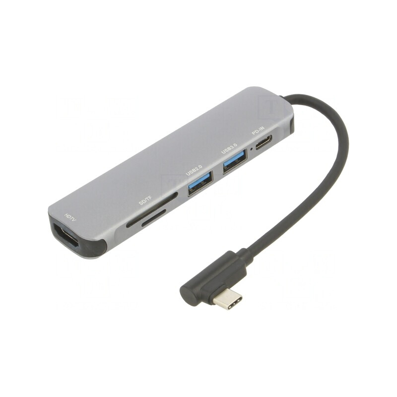Adaptor USB 3.0 0,15m Negru 5Gbps Argintiu | Electronic-mag.ro | Componente Electronice