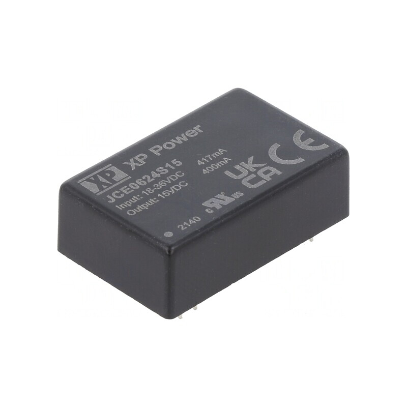 Convertor DC/DC 6W 18-36V la 15V 400mA DIP24 | Electronic-mag.ro | Componente Electronice