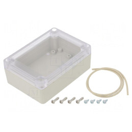 Carcasă Universală Policarbonat Ritec 75x105x40 mm | Electronic-mag.ro | Componente Electronice