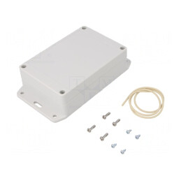 Carcasă Universală 85mm x 125mm x 40mm cu Lame de Fixare | Electronic-mag.ro | Componente Electronice