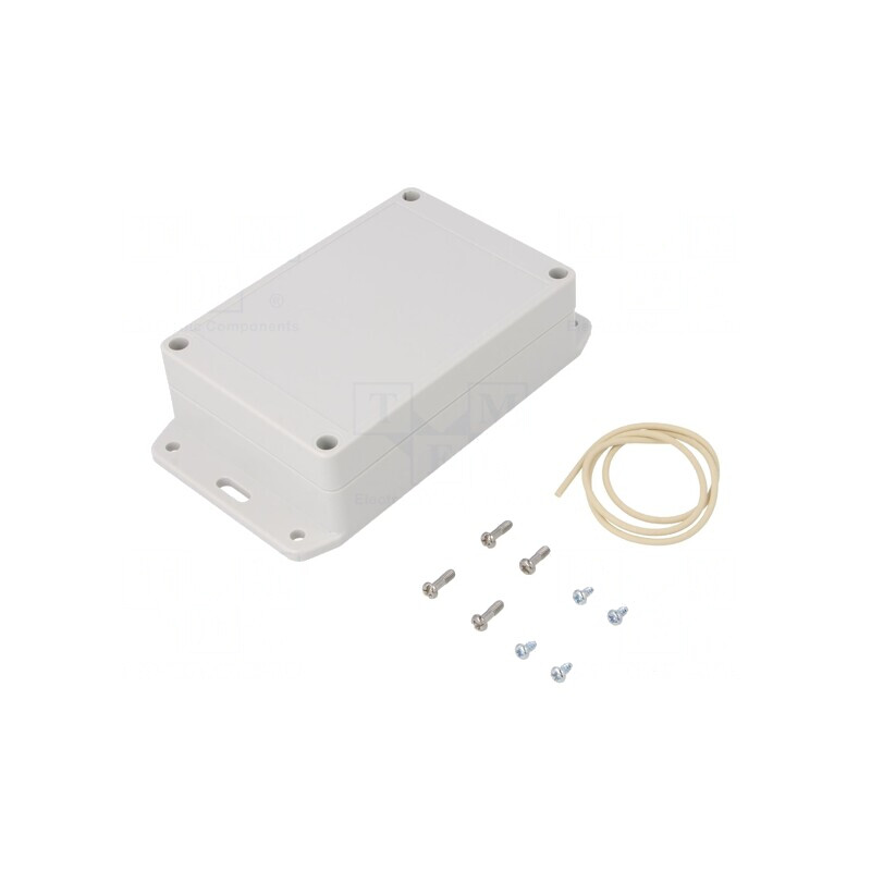 Carcasă Universală 85mm x 125mm x 40mm cu Lame de Fixare | Electronic-mag.ro | Componente Electronice