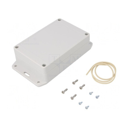 Carcasă Universală 85mm x 125mm x 40mm cu Lame de Fixare | Electronic-mag.ro | Componente Electronice