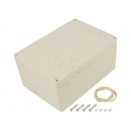 Carcasă Universală ABS Bej IP65 Ritec 121x171x80mm | Electronic-mag.ro | Componente Electronice