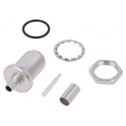 Soclu N mamă drept PTFE argintat pentru panou | Electronic-mag.ro | Componente Electronice