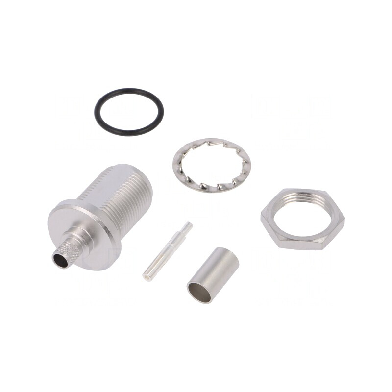 Soclu N mamă drept PTFE argintat pentru panou | Electronic-mag.ro | Componente Electronice Soclu N mamă drept PTFE argintat pentru panou | Electronic-mag.ro | Componente Electronice