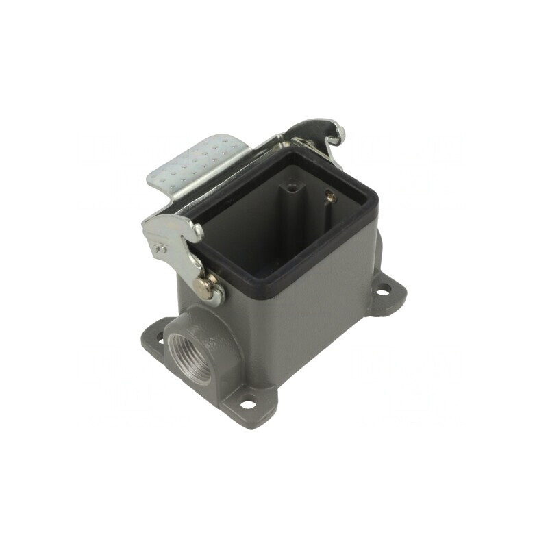 Carcasă pentru conectori HDC 6B cu clichet metalic | Electronic-mag.ro | Componente Electronice Carcasă pentru conectori HDC 6B cu clichet metalic | Electronic-mag.ro | Componente Electronice