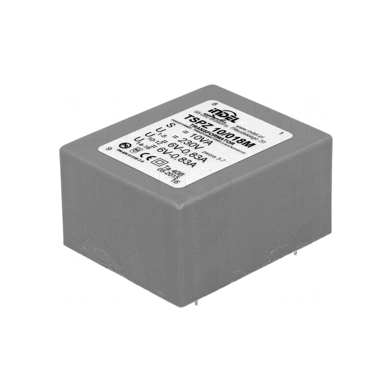 Transformator Encapsulat 10VA 230VAC 6V 830mA PCB | Electronic-mag.ro | Componente Electronice Transformator Encapsulat 10VA 230VAC 6V 830mA PCB | Electronic-mag.ro | Componente Electronice