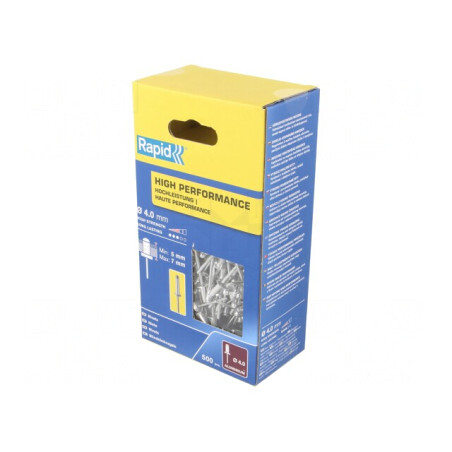 Diblu Aluminiu 4mm x 10mm - 500 bucăți | Electronic-mag.ro | Componente Electronice