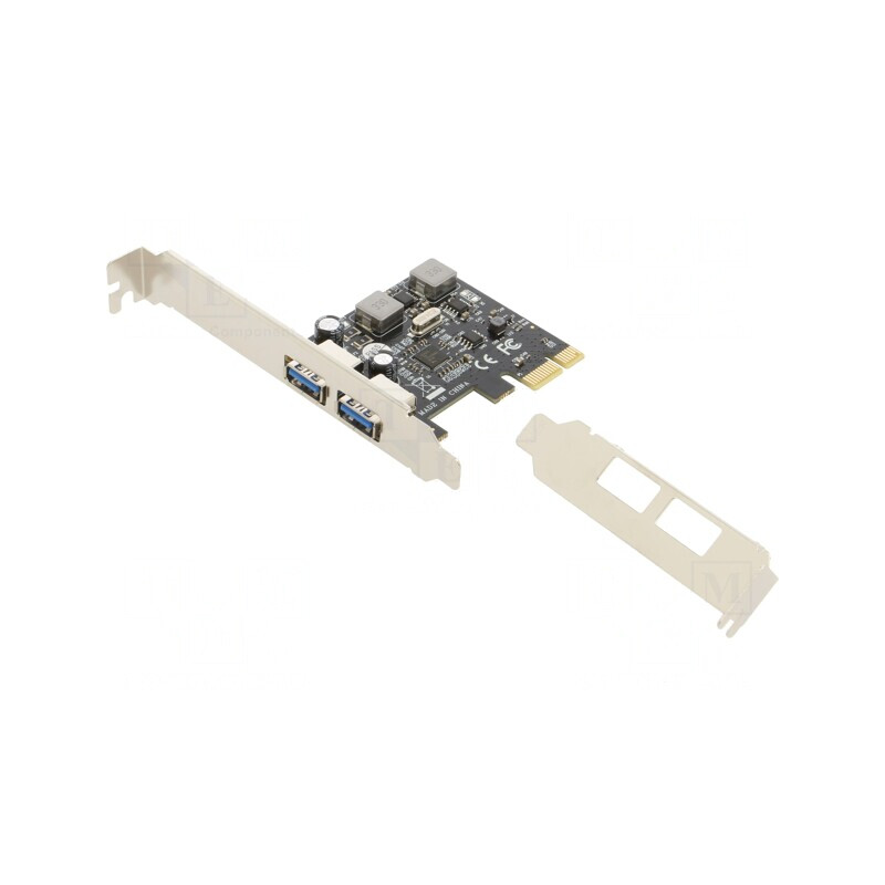 Card Extensie PCIe USB 3.0 x2 5Gbps | Electronic-mag.ro | Componente Electronice