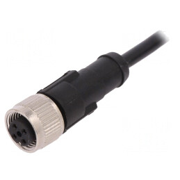 Cablu de Conectare M12 4 Pini 10m PVC 250VAC 4A | Electronic-mag.ro | Componente Electronice