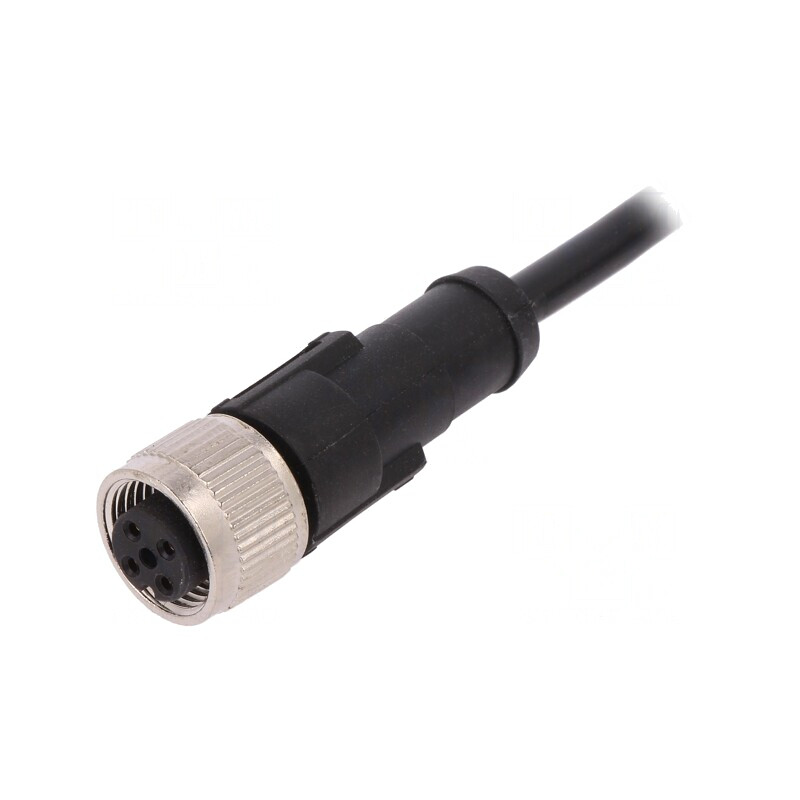 Cablu de Conectare M12 4 Pini 10m PVC 250VAC 4A | Electronic-mag.ro | Componente Electronice