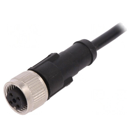 Cablu de Conectare M12 4 Pini 10m PVC 250VAC 4A | Electronic-mag.ro | Componente Electronice