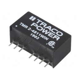 Convertor DC/DC 2W 18-75V la 5V 400mA SIP8 | Electronic-mag.ro | Componente Electronice