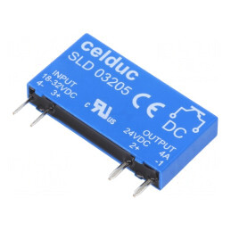 Releu Semiconductor 4A 18-32VDC SLD03205 | Electronic-mag.ro | Componente Electronice