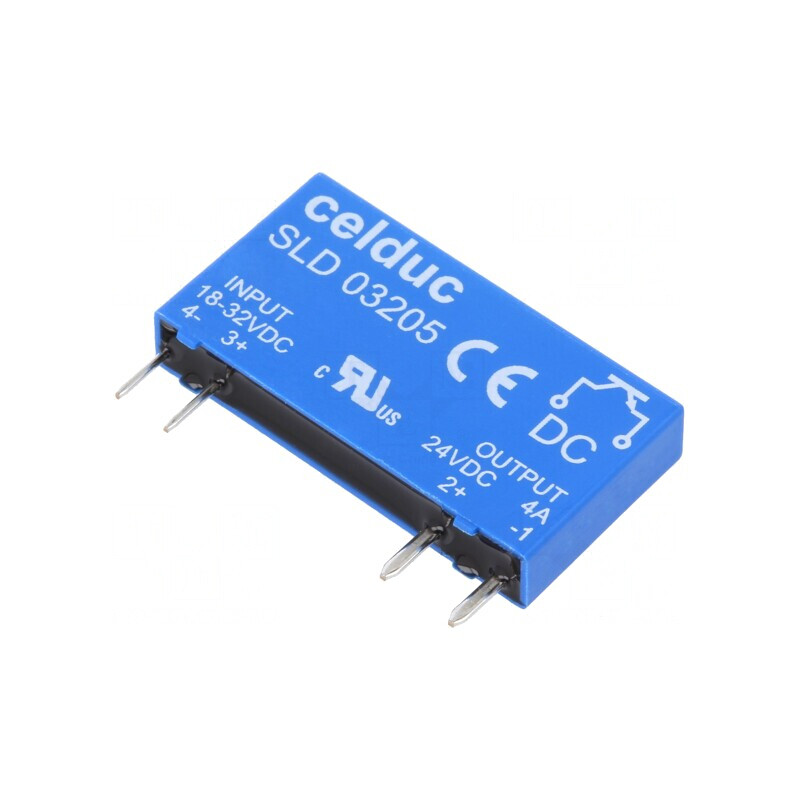 Releu Semiconductor 4A 18-32VDC SLD03205 | Electronic-mag.ro | Componente Electronice