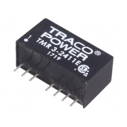 Convertor DC/DC 3W 18-36V la 5V 600mA SIP8 | Electronic-mag.ro | Componente Electronice
