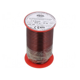 Sârmă Emailată 2,6mm 0,5kg Cu DNE 65-200°C | Electronic-mag.ro | Componente Electronice