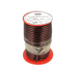 Sârmă Emailată 3mm 0,5kg Cu DNE3 | Electronic-mag.ro | Componente Electronice