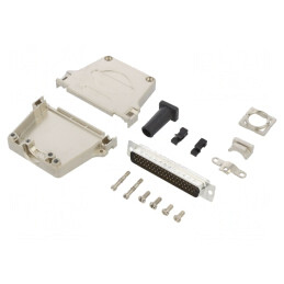 Conector D-Sub HD 62 Pin tată lipire pe cablu gold flash 9-15mm | Electronic-mag.ro | Componente Electronice