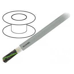 Cablu de Control JZ-HF 25G1mm2 PVC Gri Litat Cu 1mm2
