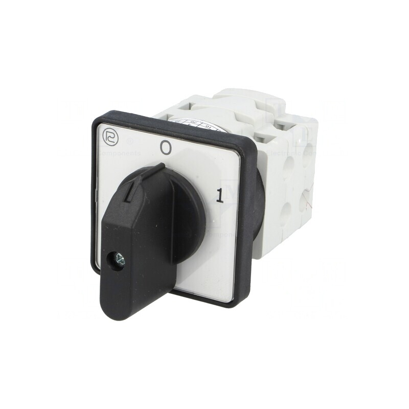 Comutator cu Came 2 Pozitii 10A 0-1 pentru Încastrare 3 Poli | Electronic-mag.ro | Componente Electronice Comutator cu Came 2 Pozitii 10A 0-1 pentru Încastrare 3 Poli | Electronic-mag.ro | Componente Electronice