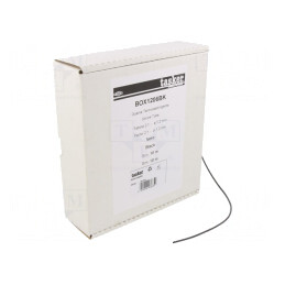 Manson termocontractabil 1,2mm 10m negru | Electronic-mag.ro | Componente Electronice