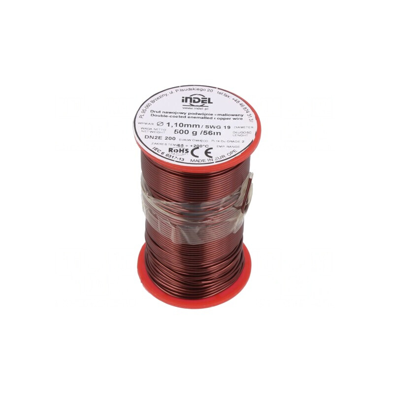 Sârmă emailată dublu 1,1mm 0,5kg Cu 65-200°C | Electronic-mag.ro | Componente Electronice