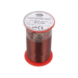 Sârmă Emailată 1,15mm 0,5kg Cu | Electronic-mag.ro | Componente Electronice