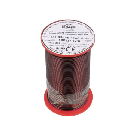 Sârmă Emailată 1,3mm 0,5kg Cupru | Electronic-mag.ro | Componente Electronice