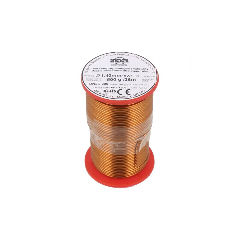 Sârmă Dublu Emailată 1,4mm 0,5kg Cu | Electronic-mag.ro | Componente Electronice