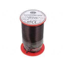 Sârmă emailată dublu 2,7mm 0,5kg Cu | Electronic-mag.ro | Componente Electronice
