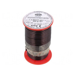Sârmă dublu emailată 2,8mm 0,5kg Cu | Electronic-mag.ro | Componente Electronice