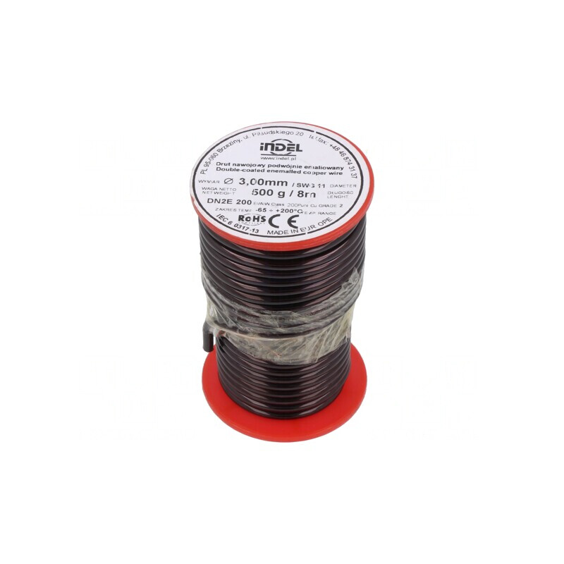 Sârmă Emailată Dublu 3mm Cu 0,5kg | Electronic-mag.ro | Componente Electronice